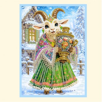 Козочка с самоваром Козочка с самоваром A little goat with a samovar